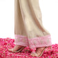 U Cut short length shirt, Dupatta with Farsi salwar