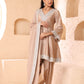 Anarkali dupatta set, Dupatta with Narrow Salwar set