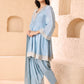 Anarkali dupatta set, Dupatta with Narrow Salwar set