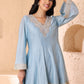Anarkali dupatta set, Dupatta with Narrow Salwar set