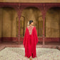 Crinkle Chanderi Kaftan Set
