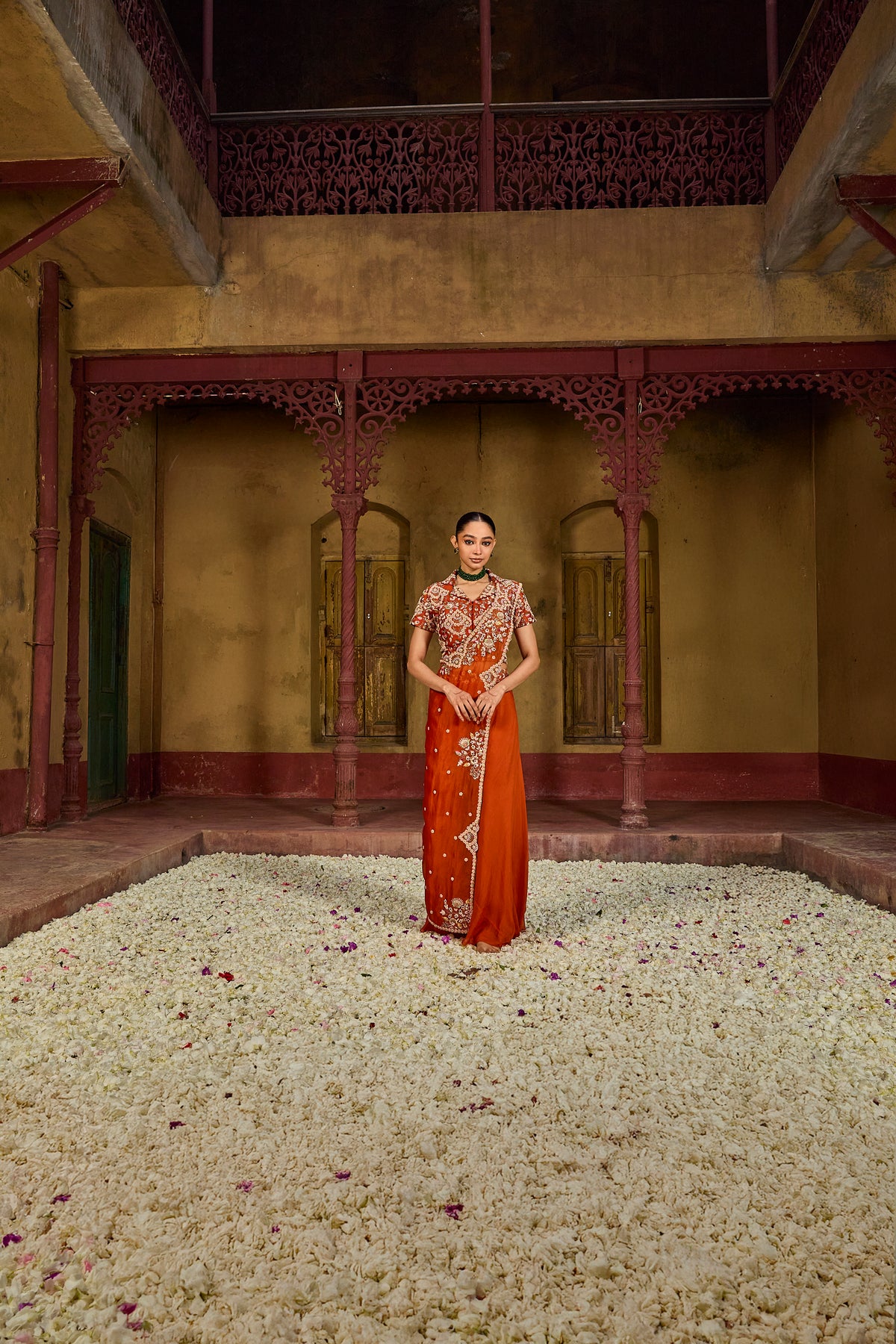 Elara Set in Saffron