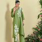 Green Willow Kurta Set
