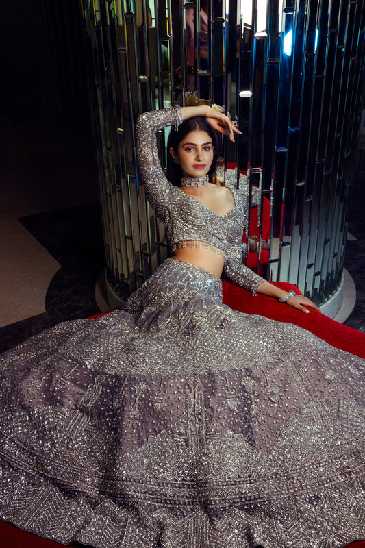 Embellished Lehenga set