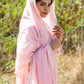 Light Pink Pittan and Jaal work Mul Chanderi Kurta Set