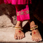 Fuschia Pink Silk Kurta Set with Heavy Dori and Dabka Work