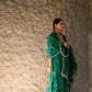 Green Silk Kurta Set