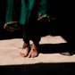 Green Silk Kurta Set