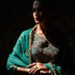 Green Silk Kurta Set