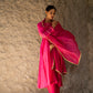 High Yoke Mul Chanderi Kurta Set with gathers