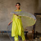 Green Silk Kurta Set