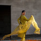 Silk Kurta Set with half Turkish Gota Jaal