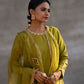 Silk Kurta Set with half Turkish Gota Jaal