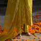 Silk Kurta Set with half Turkish Gota Jaal