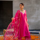 Silk Kurta Set with Heavy Dori and Zari Work
