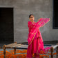 Silk Kurta Set with Heavy Dori and Zari Work