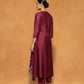 Maroon Mirage Suit set