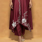 Maroon Mirage Suit set