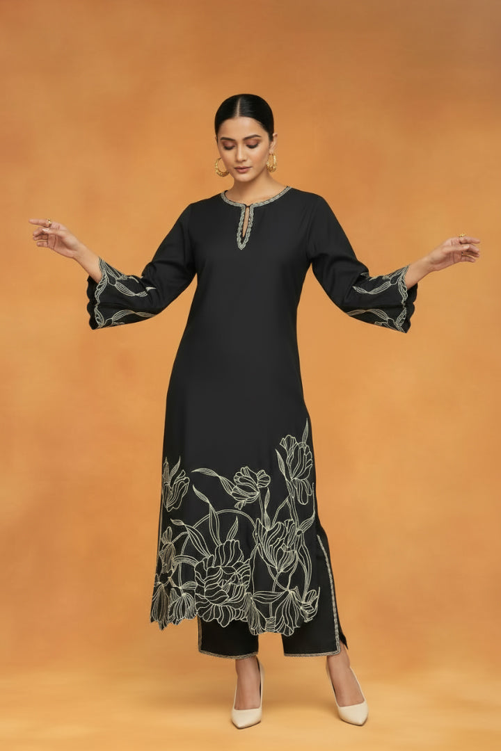 Origani Black Oasis Suit Set