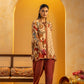 Rangtara embellished Dhoti set