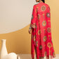 Rangtara embellished drape skirt set