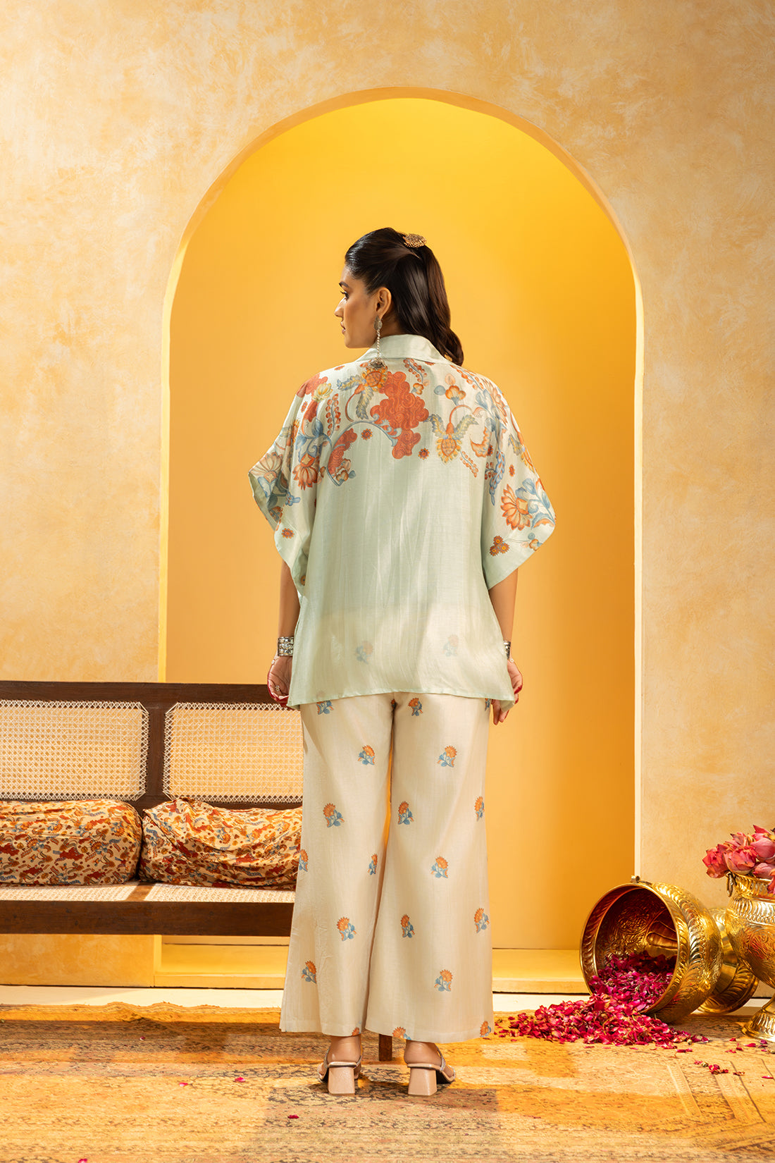Rangtara embellished  co-ord set