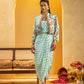 Rangtara embellished drape dress set