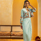 Rangtara embellished drape dress set