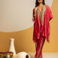 Taarani embellished V-neck kurta set