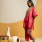 Taarani embellished V-neck kurta set