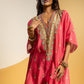 Taarani embellished V-neck kurta set