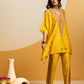 Taarani embellished V-neck kurta set