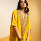 Taarani embellished V-neck kurta set