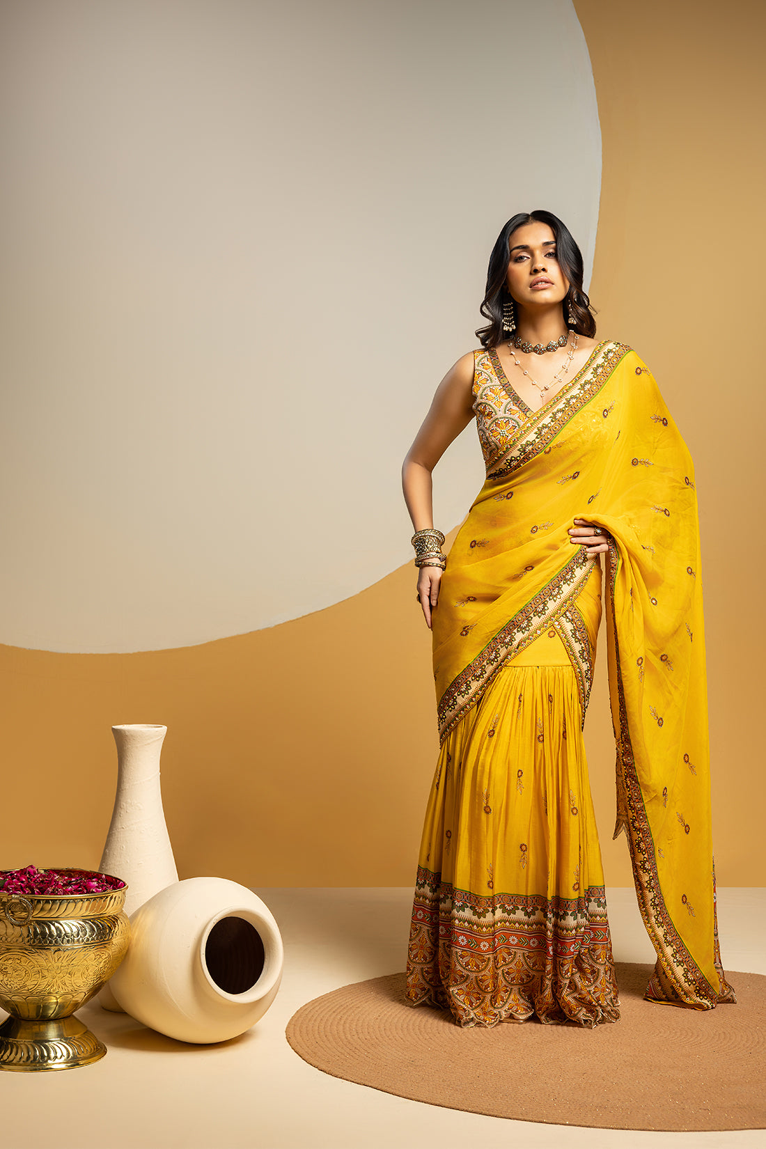 Draped Sarees