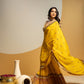 Taarani embellished pre-stitched saree set