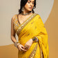 Taarani embellished pre-stitched saree set