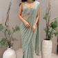 Mint Green Draped Saree