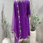 Royal Purple Kurta Set