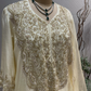 Ivory  Sharara set