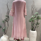 Blush Pink Appliqué Kurta Set