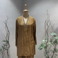 Bronze Brown Dhoti Kurta Set