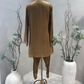 Bronze Brown Dhoti Kurta Set