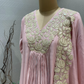 Blush Pink Pleated kurta set