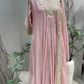 Blush Pink Pleated kurta set