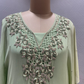 Pista green kaftan