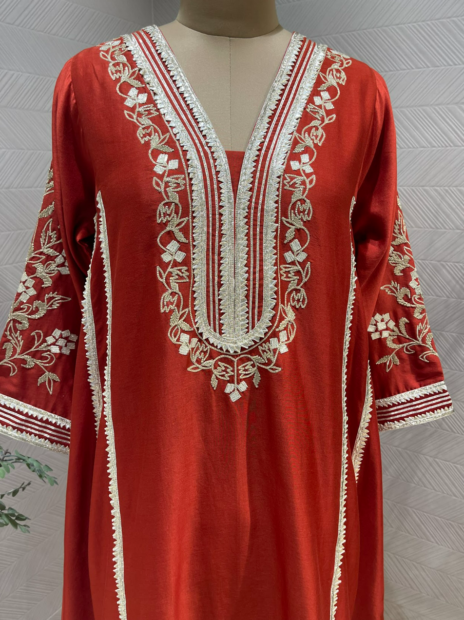 Rust Red Cord Set