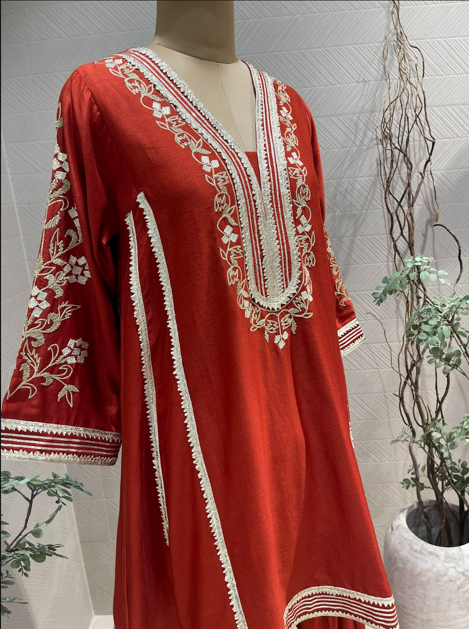 Rust Red Cord Set