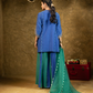 Antique Chowkadi Sharara Set