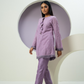 Chanderi Threadwork Tassle Co-ord Set