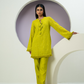 Chanderi Threadwork Tassle Co-ord Set